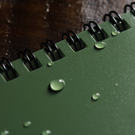 Rite in The Rain - Side Spiral Notebook 22 x 28 cm // Grøn-3-XtraGrej