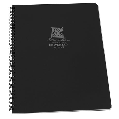 Rite in The Rain - Side Spiral Notebook 22 x 28 cm // Sort-1-XtraGrej