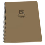 Rite in The Rain - Side Spiral Notebook 22 x 28 cm // Tan-1-XtraGrej