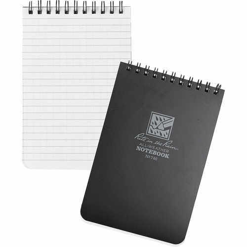 Rite In The Rain - Tactical Notebook, Lårlomme - SORT