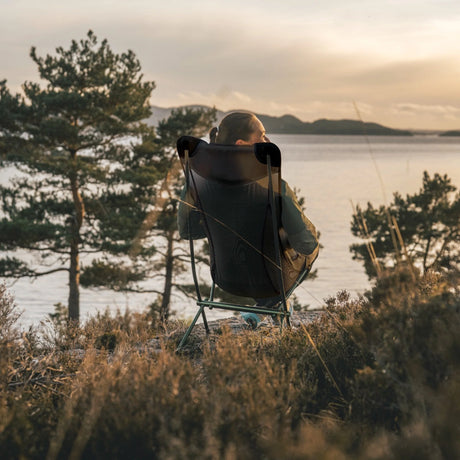 Robens - Observer Carbon Foldbar Letvægt Campingstol // Hvid-8-XtraGrej