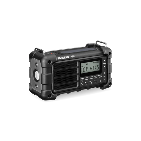 Sangean - MMR-99 DAB+/FM/Bluetooth/AUX - Multi-Powered Digital Nødradio // Sort-3-XtraGrej