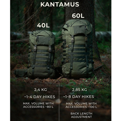 Savotta - Kantamus 60L Rygsæk // Sort-2-XtraGrej