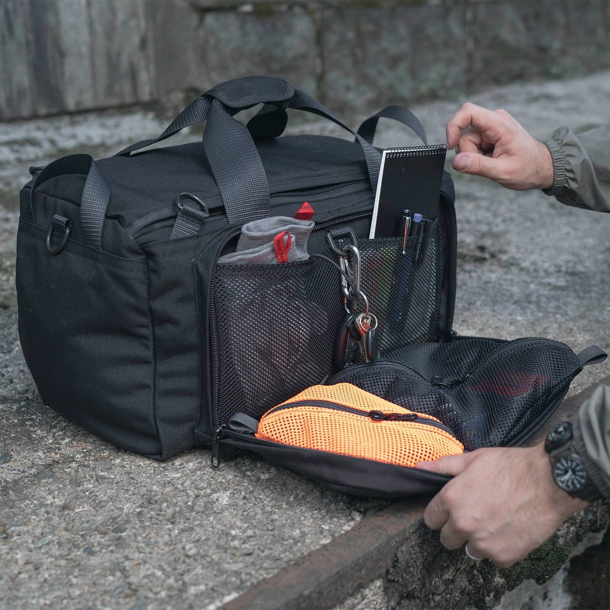 Savotta - Keikka Duffel Bag (30L) // Brun-2-XtraGrej