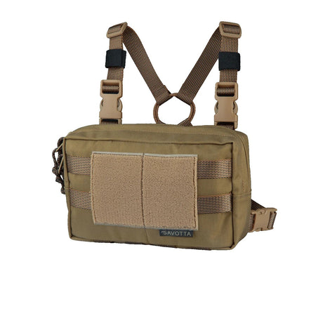 Savotta - Rintamus Chest Pack // Brun-1-XtraGrej