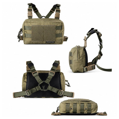 Savotta - Rintamus Chest Pack // Multicam-2-XtraGrej