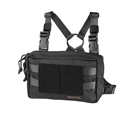 Savotta - Rintamus Chest Pack // Sort-1-XtraGrej