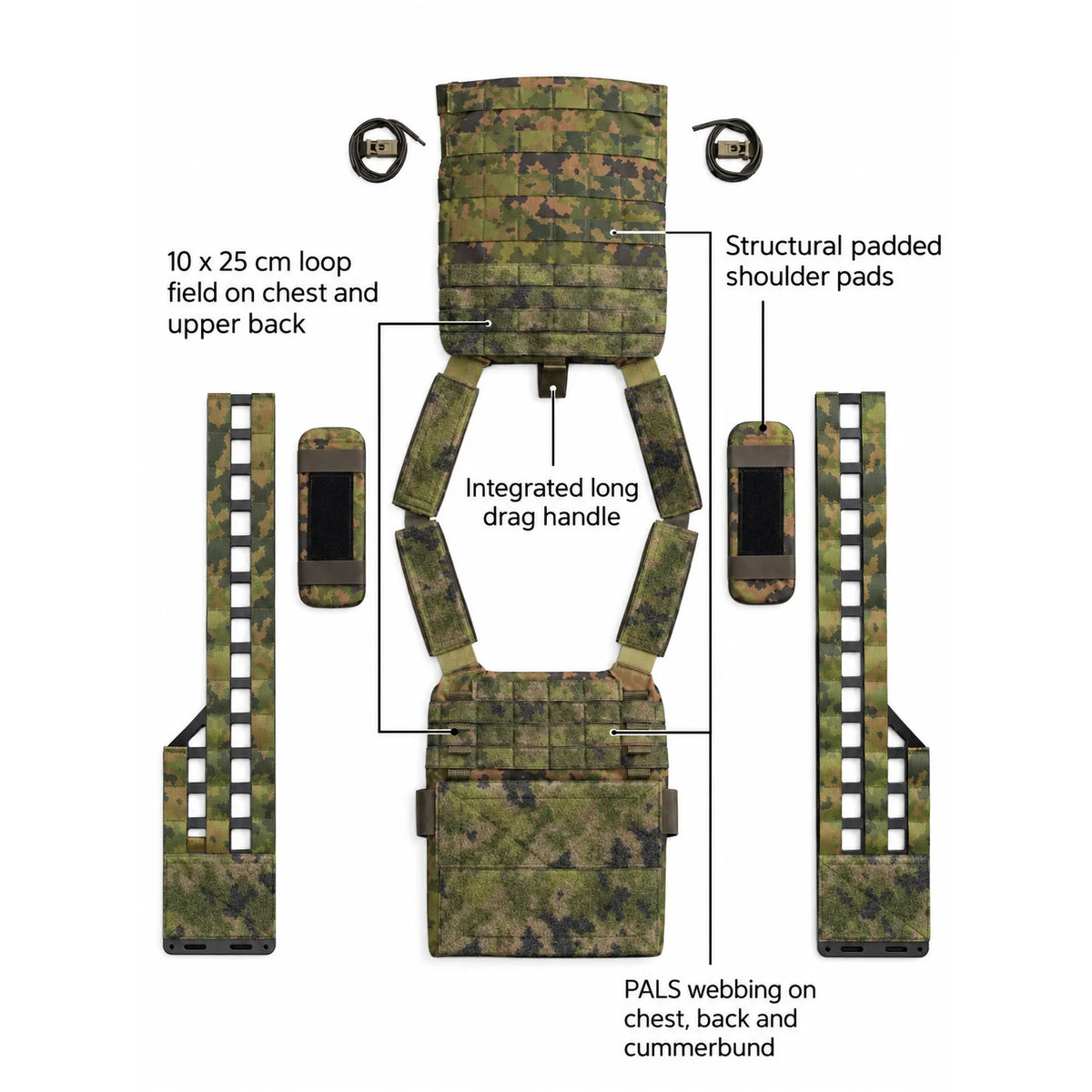 Savotta - Varjelus Plate Carrier // MultiCam-2-XtraGrej