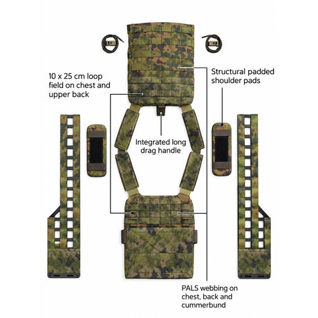 Savotta - Varjelus Plate Carrier // MultiCam-2-XtraGrej