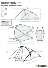 Snugpak telt - Scorpion 3