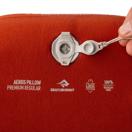 Sea to Summit - Aeros Premium Large Hovedpude // Burnt Olive-3-XtraGrej