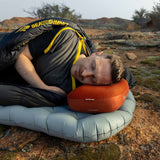 Sea to Summit - Aeros Premium Large Hovedpude // Burnt Olive-8-XtraGrej
