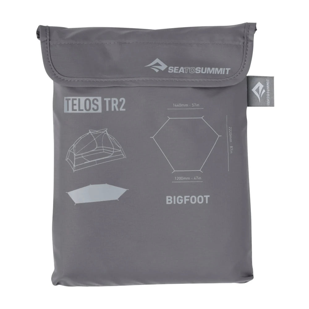 Sea To Summit - Telos TR2 Footprint // Charcoal-2-XtraGrej