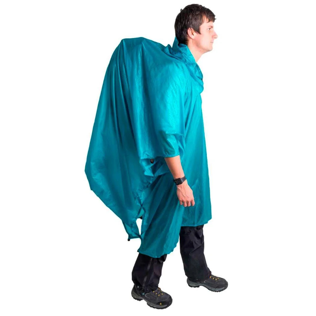 Sea to Summit - Ultra-Sil Nano Tarp Poncho // Blå-2-XtraGrej