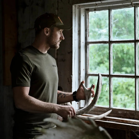 Seeland - 3-Pak T-shirt // Pine Green / Military Olive / Grape Leaf-8-XtraGrej