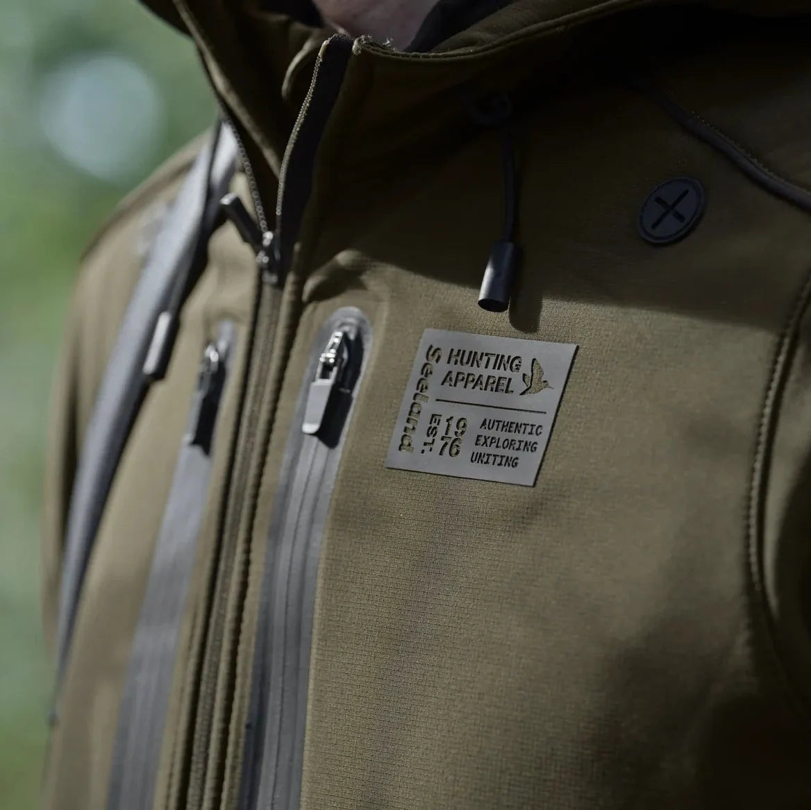 Seeland - Chaser Aero jakke // Pine green-4-XtraGrej