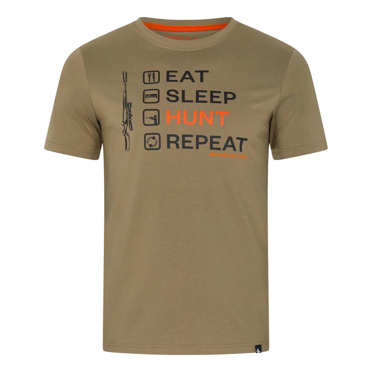 Seeland - Crosslist T-shirt // Covert Green-1-XtraGrej