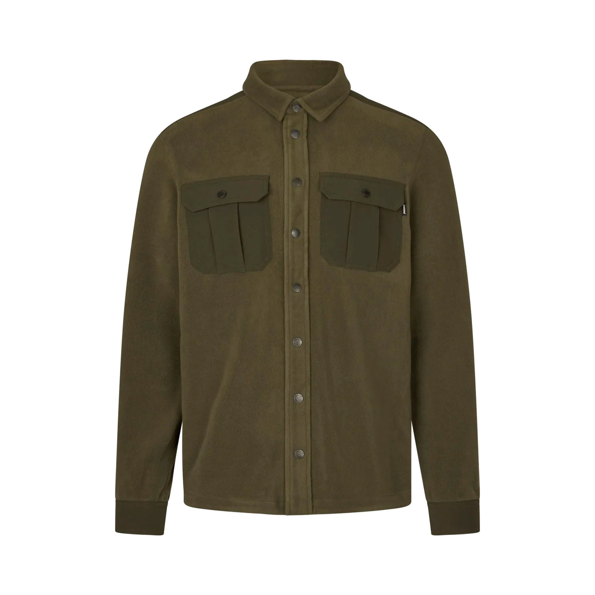 Seeland - Gust Fleece Skjorte // Grape Leaf-1-XtraGrej