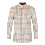 Seeland - Oxford Shooting Skjorte // Classic Blue / Merlot Check-1-XtraGrej