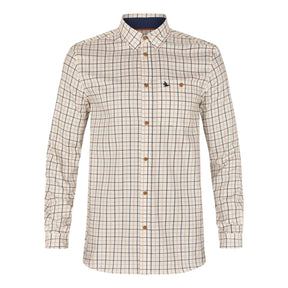 Seeland - Oxford Shooting Skjorte // Classic Blue / Merlot Check-1-XtraGrej