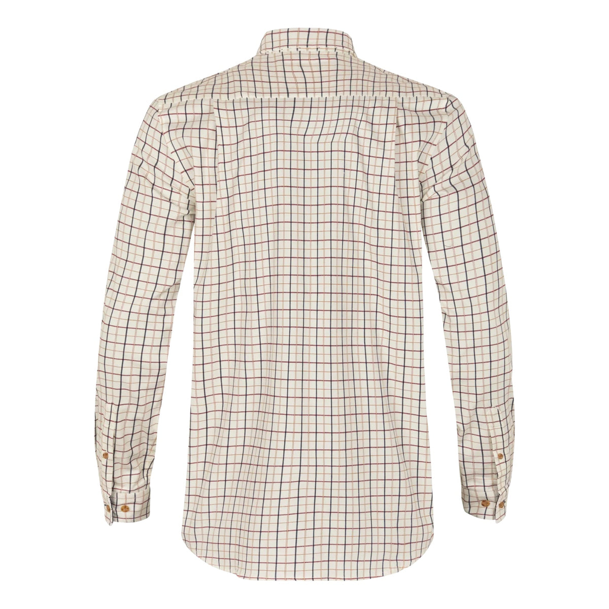 Seeland - Oxford Shooting Skjorte // Classic Blue / Merlot Check-2-XtraGrej