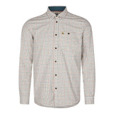 Seeland - Oxford Shooting Skjorte // Grape Leaf / Terracotta Check-1-XtraGrej