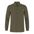 Seeland - Selous L/S Cargo Skjorte // Grape leaf-1-XtraGrej
