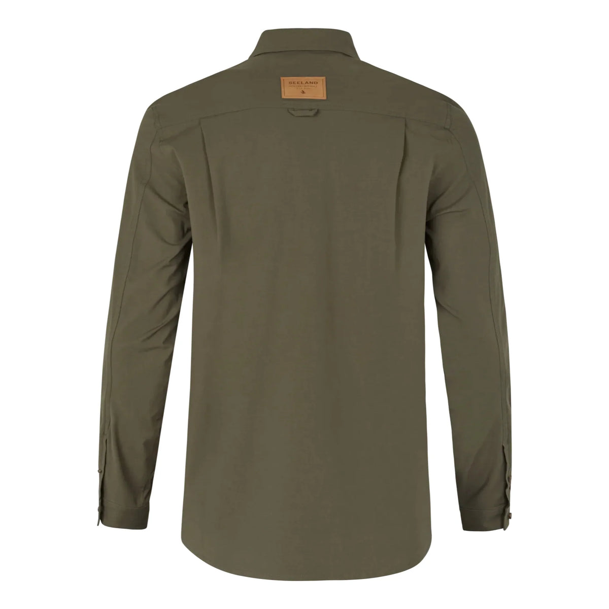 Seeland - Selous L/S Cargo Skjorte // Grape leaf-2-XtraGrej
