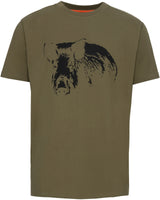Parforce - T-shirt med vildsvineprint