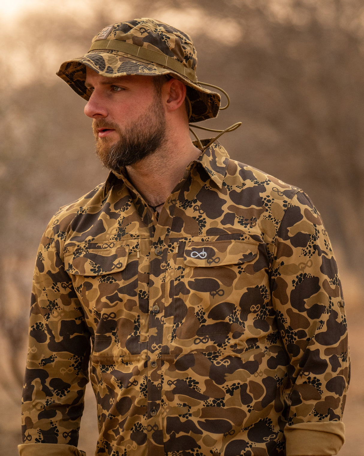 Merkel Gear - Jagt-skjorte Hunter-Shirt Infinity DryLeaf
