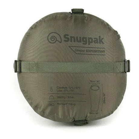 Snugpak - Sleeper Expedition Sovepose // Olivengrøn-3-XtraGrej