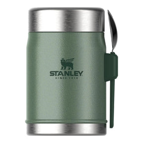 Stanley - Legendary Food Jar + Spork 0,40L // Hammertone Green-1-XtraGrej