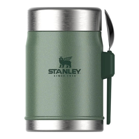 Stanley - Legendary Food Jar + Spork 0,40L // Hammertone Green-1-XtraGrej