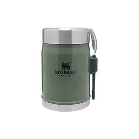 Stanley - Legendary Food Jar + Spork 0,40L // Hammertone Green-1-XtraGrej