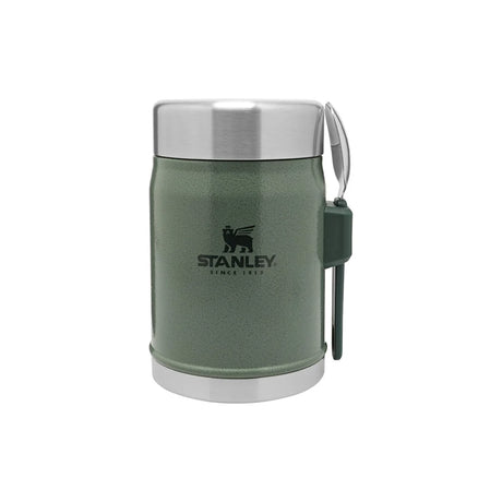 Stanley - Legendary Food Jar + Spork 0,40L // Hammertone Green-1-XtraGrej