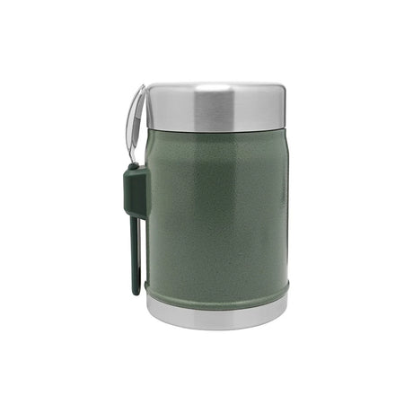 Stanley - Legendary Food Jar + Spork 0,40L // Hammertone Green-3-XtraGrej