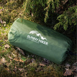 Sunny Hiker - Comfort Liggeunderlag m. Fodpumpe // Grøn-10-XtraGrej