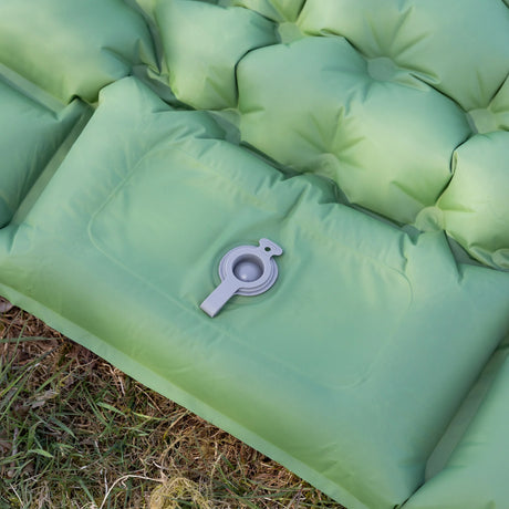 Sunny Hiker - Comfort Liggeunderlag m. Fodpumpe // Grøn-14-XtraGrej