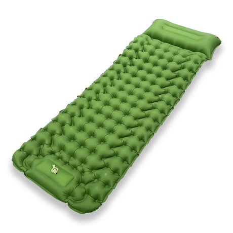 Sunny Hiker - Comfort Liggeunderlag m. Fodpumpe // Grøn-3-XtraGrej