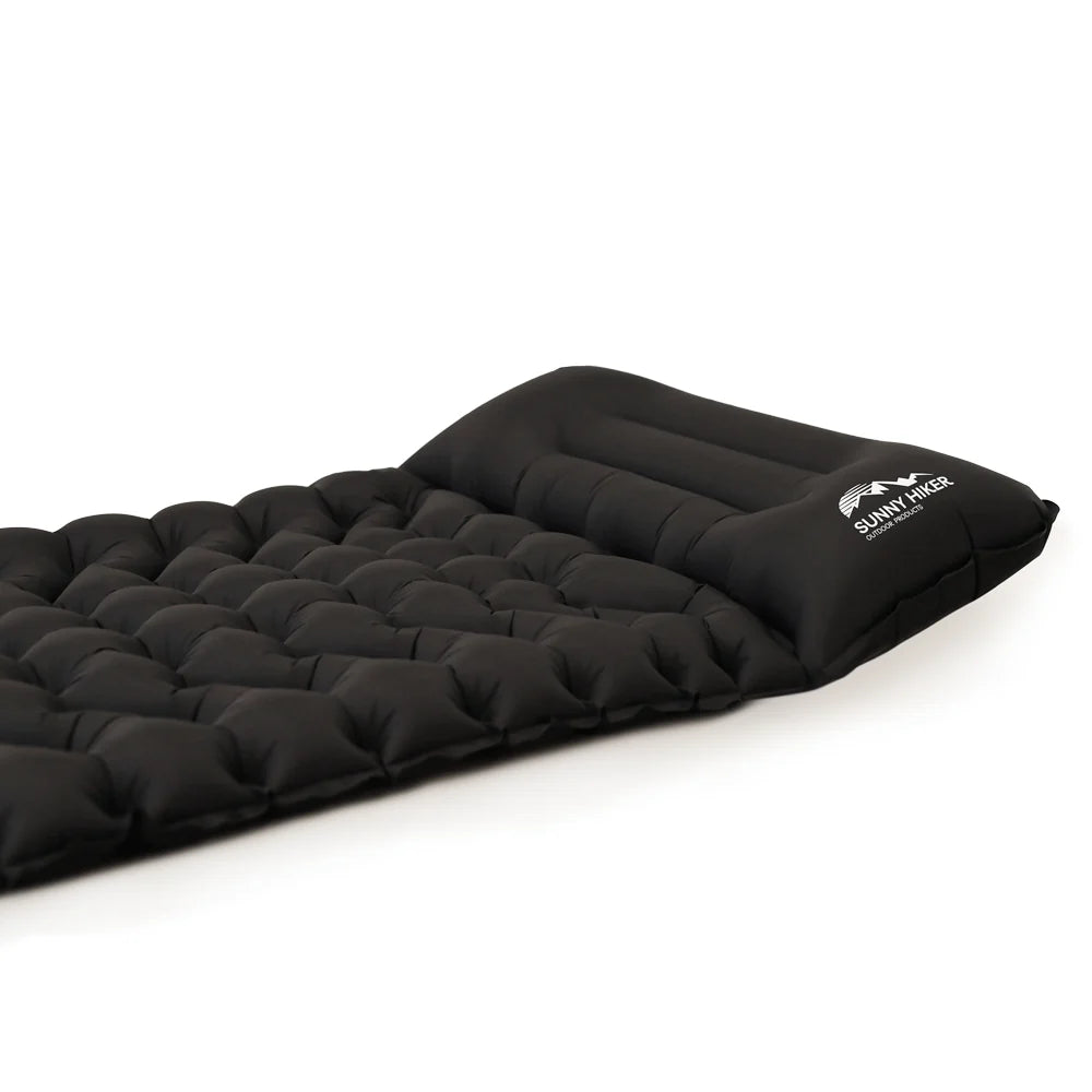 Sunny Hiker - Comfort Liggeunderlag m. Fodpumpe // Sort-5-XtraGrej
