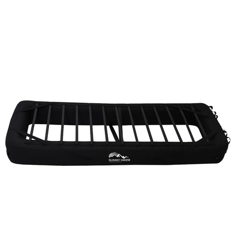 Sunny Hiker - Deluxe Oppustelig Camping Seng // Sort-2-XtraGrej