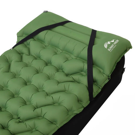 Sunny Hiker - Deluxe Oppustelig Camping Seng // Sort-9-XtraGrej