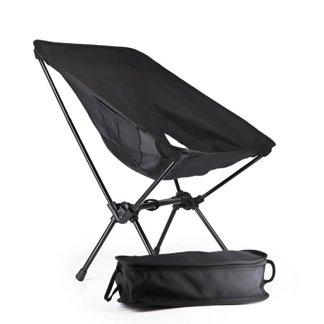 Sunny Hiker - Foldbar Campingstol Letvægt // Sort-3-XtraGrej