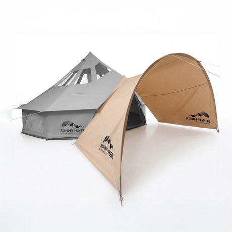 Sunny Hiker - Glamping Arch Bomuld Solsejl-1-XtraGrej