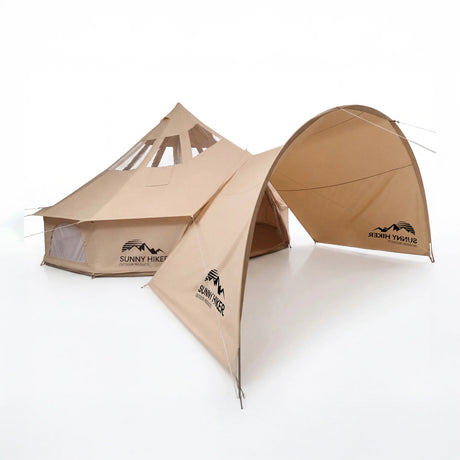 Sunny Hiker - Glamping Arch Bomuld Solsejl-2-XtraGrej