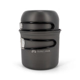 Sunny Hiker - Grydesæt Hard Anodized (2 stk)-2-XtraGrej