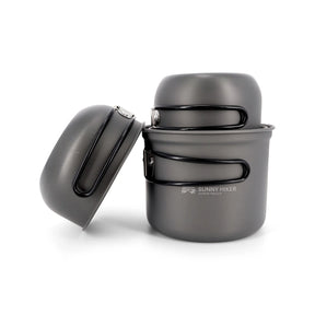 Sunny Hiker - Grydesæt Hard Anodized (4 stk)-1-XtraGrej