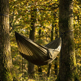 Sunny Hiker - Suspender Dobbelt Hængekøje // Olivengrøn-2-XtraGrej
