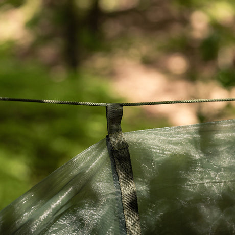 Sunny Hiker - Suspender Dobbelthængekøje m. Myggenet og Suspender-Straps // Grøn-11-XtraGrej