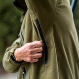 SWAZI - IBEX Jakke // European Olive-4-XtraGrej